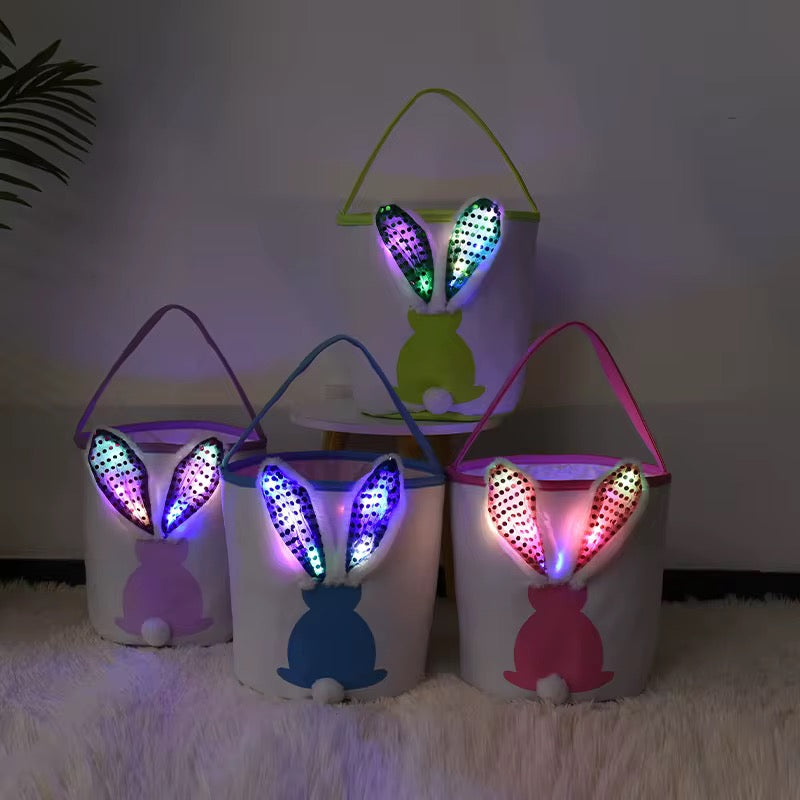 Light Up Bunny Easter Bag