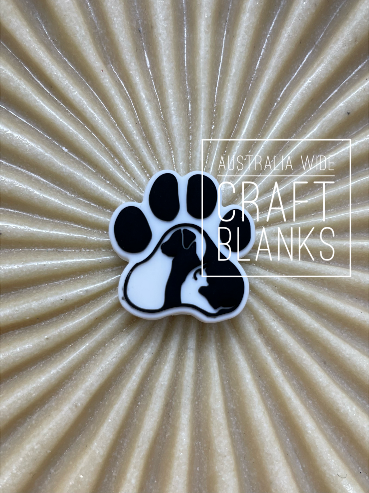 Pet Paws - Silicone Bead - #71