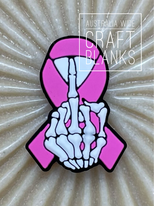 Breast Cancer Finger - Silicone Bead - #14