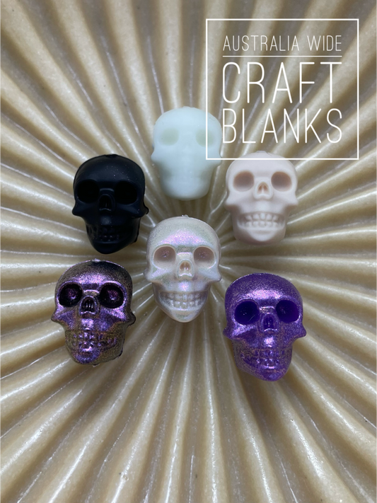 Skulls - Silicone Bead - #31