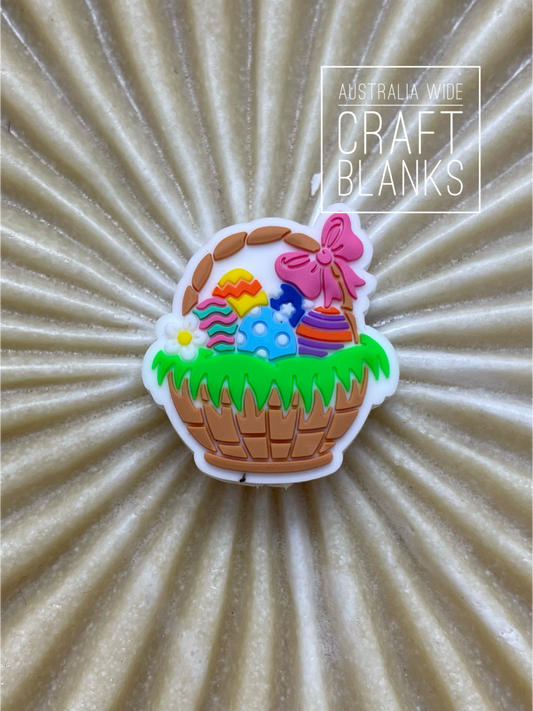 Easter Basket - Silicone Bead - #112