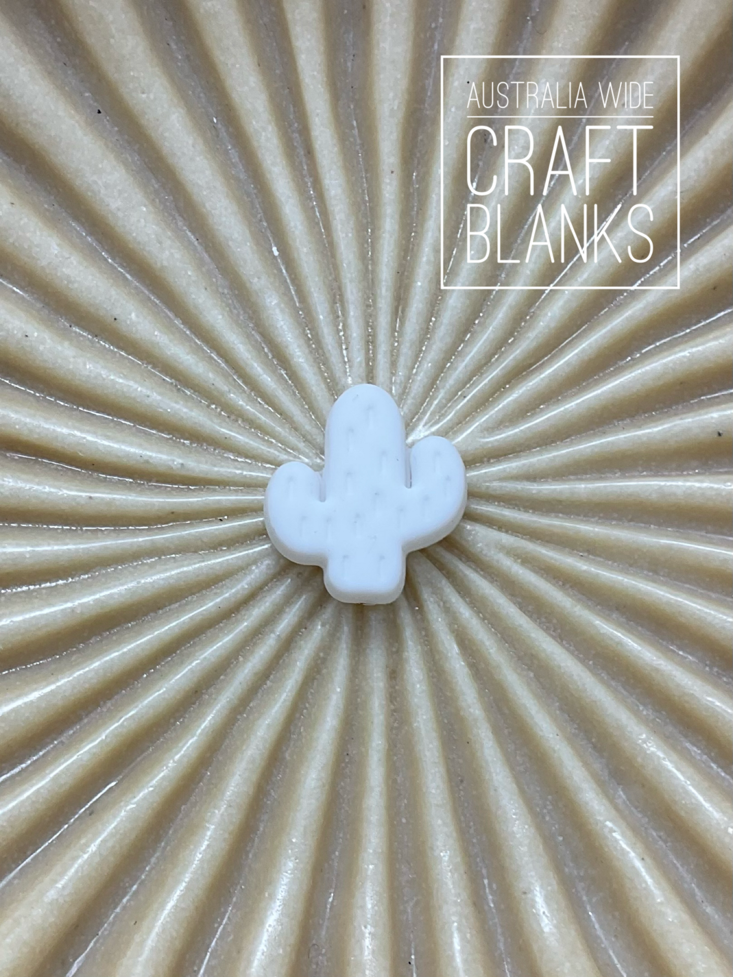 Cactus - Silicone Bead - SALE  - #38