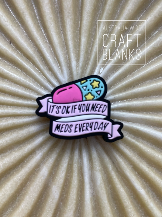 Need meds - Silicone Bead - #82