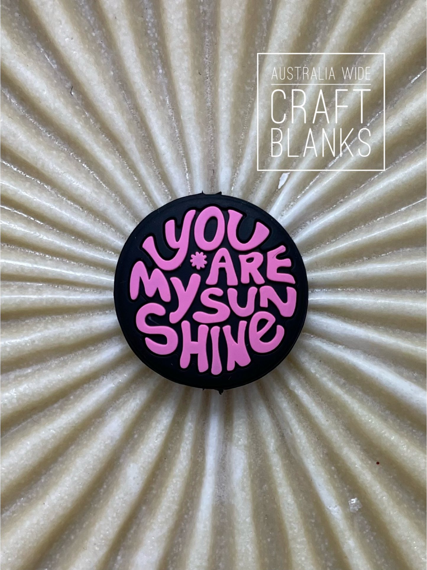 You are my sunshine - Silicone Bead - #141