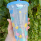 Bunny Colour Change Cup with straw charm