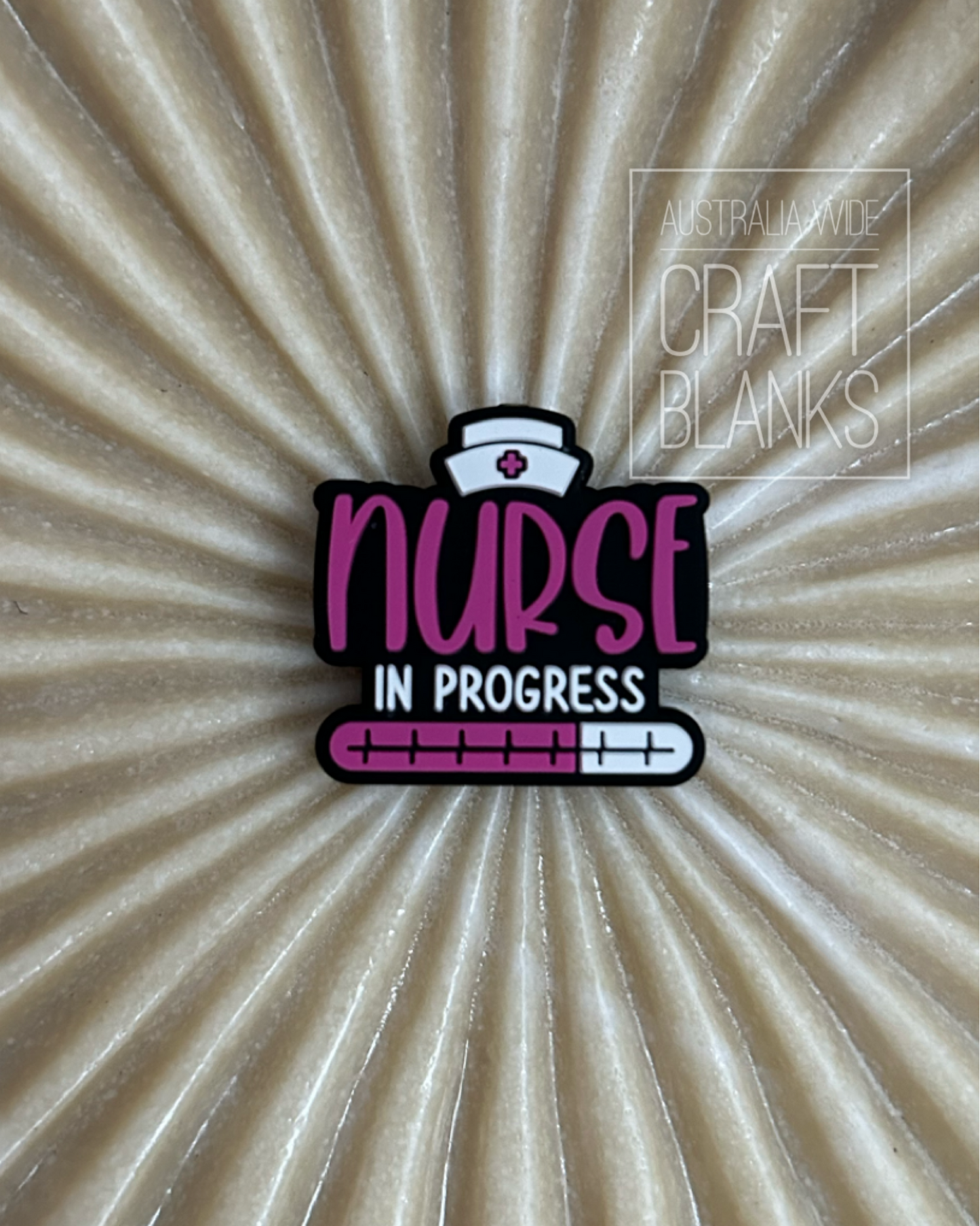 Nurse Hat - Silicone Bead- #175