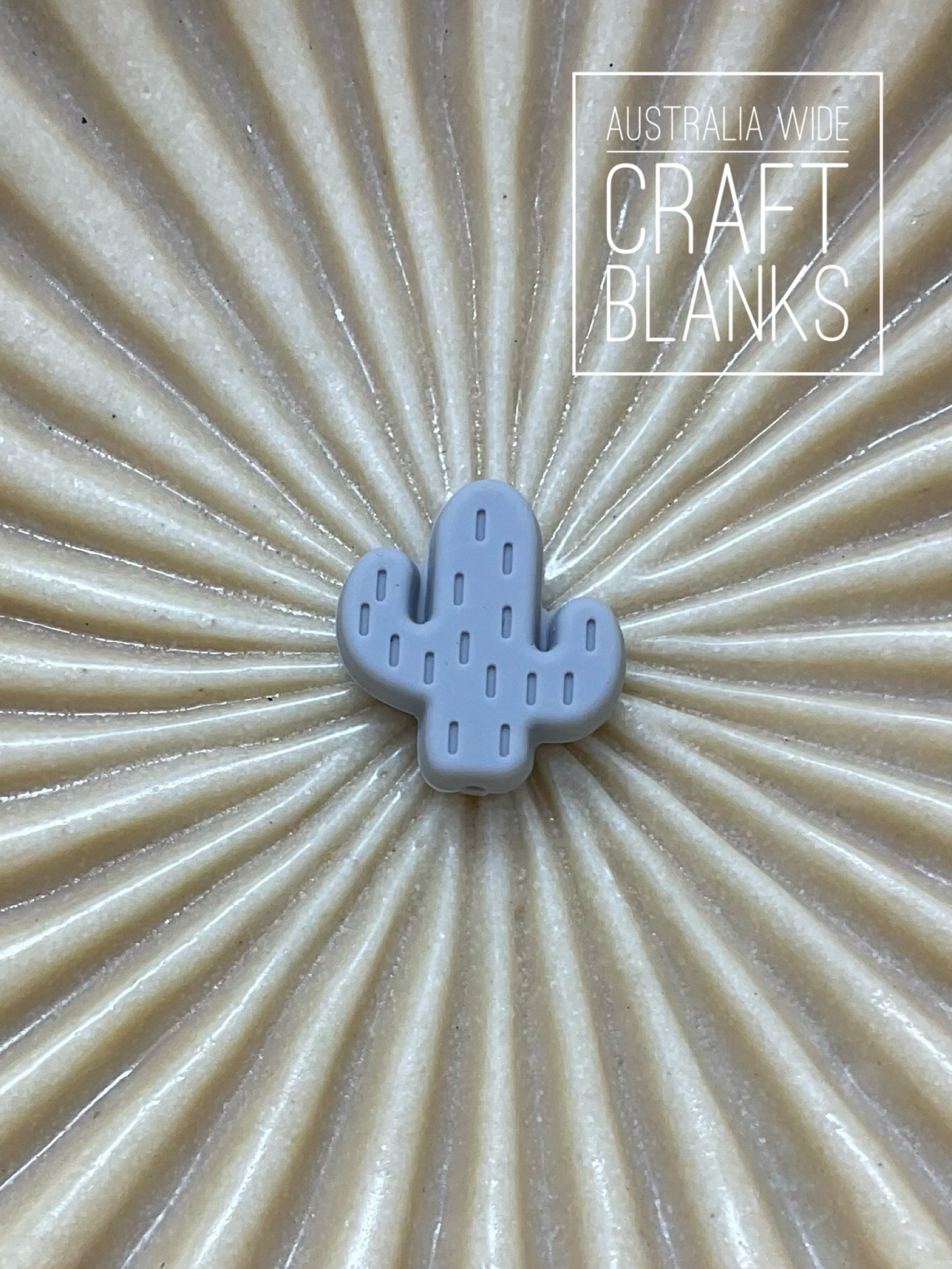 Cactus - Silicone Bead - SALE  - #38