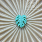 Monstera Leaf - Silicone Bead  - SALE - #39