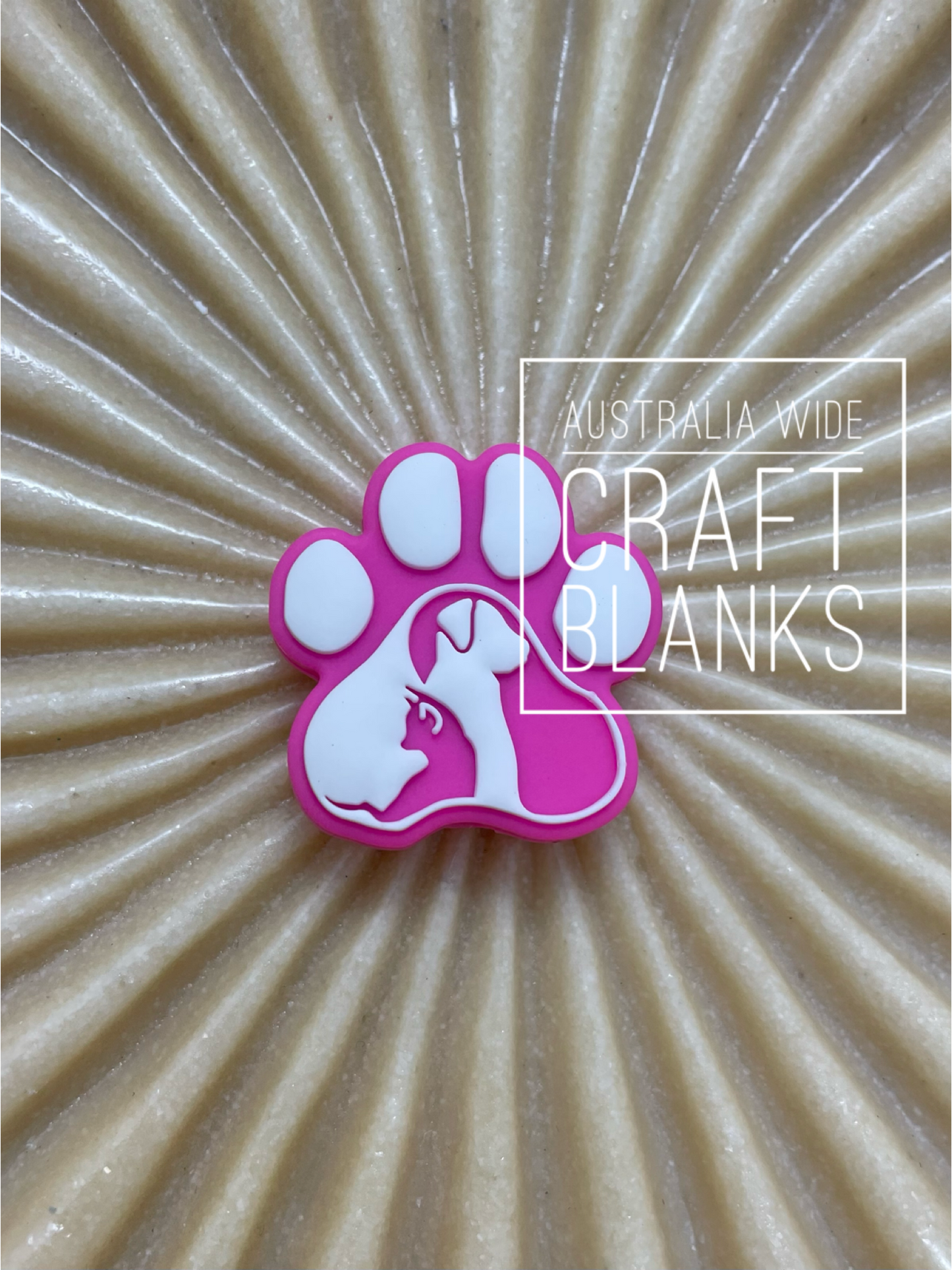 Pet Paws - Silicone Bead - #71