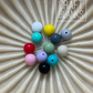 15mm Shiny Round - Silicone Bead