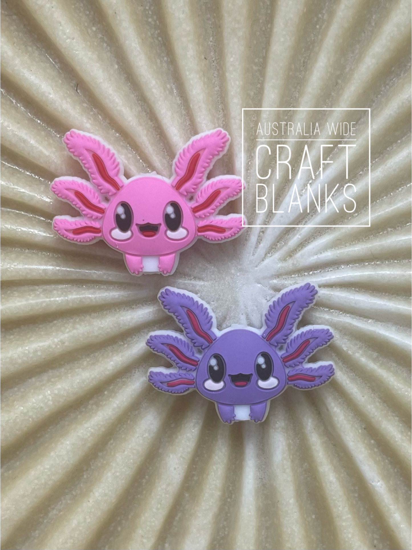 Axolotl - Silicone Bead - #107