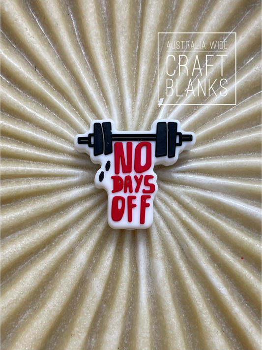 No days off - Silicone Bead - #67