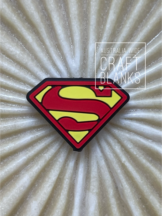 Superman - Silicone Bead - #144