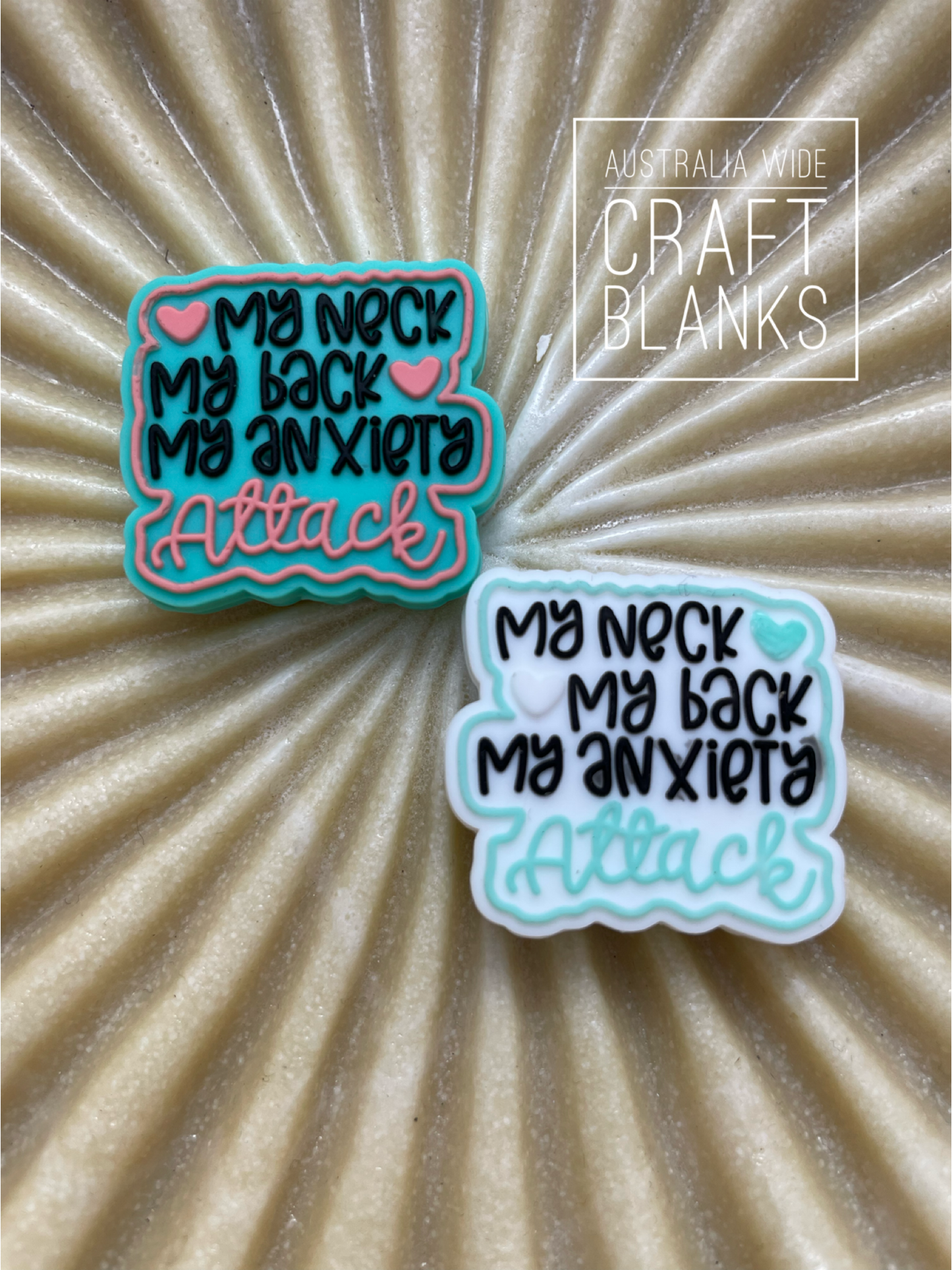 My neck, my back - Silicone Bead - #139