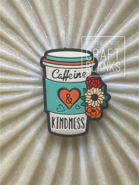 Caffeine & Kindness - Silicone Bead - #136