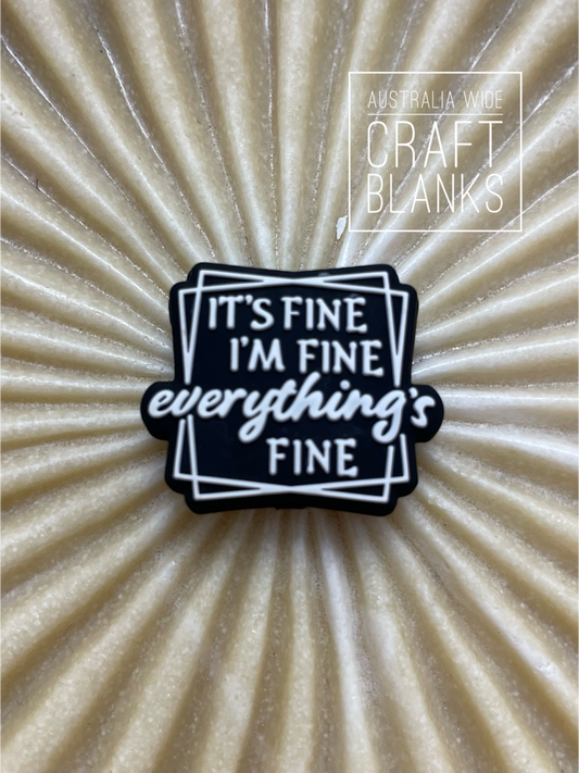 It’s Fine - Silicone Bead - #79/#186