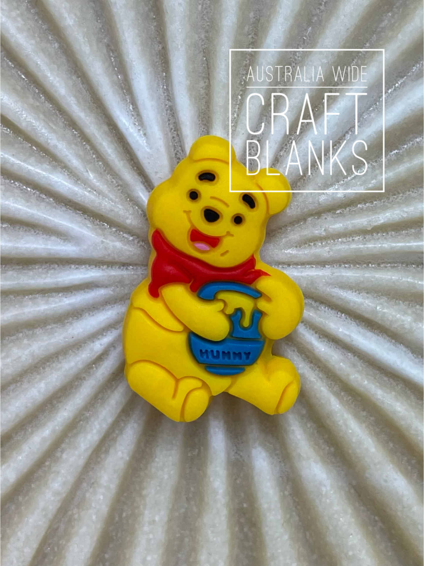 Pooh - Silicone Bead - #52