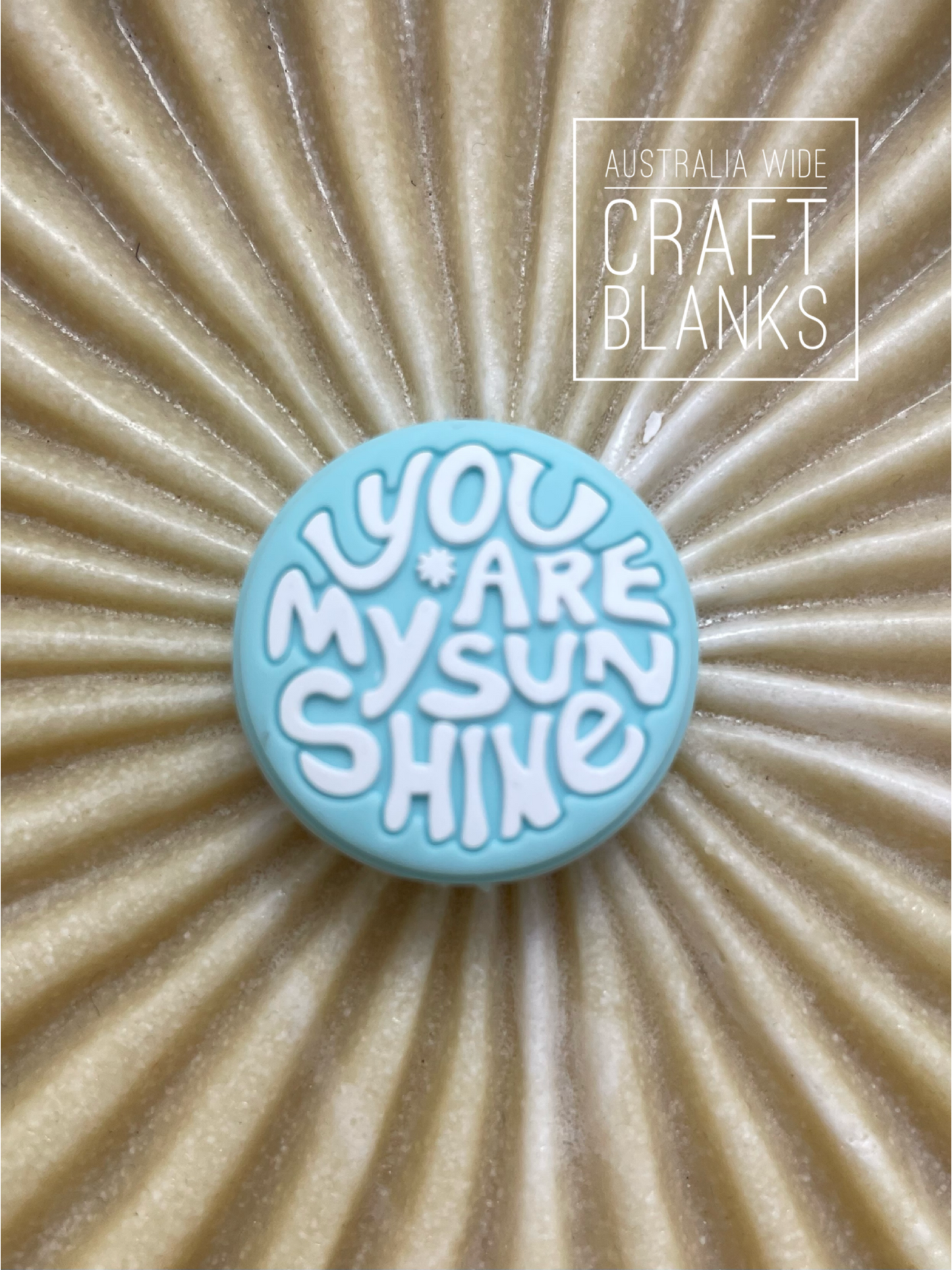 You are my sunshine - Silicone Bead - #141