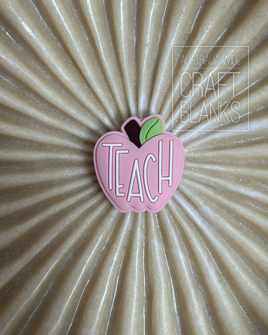 Teach Apple - Silicone Bead- #162