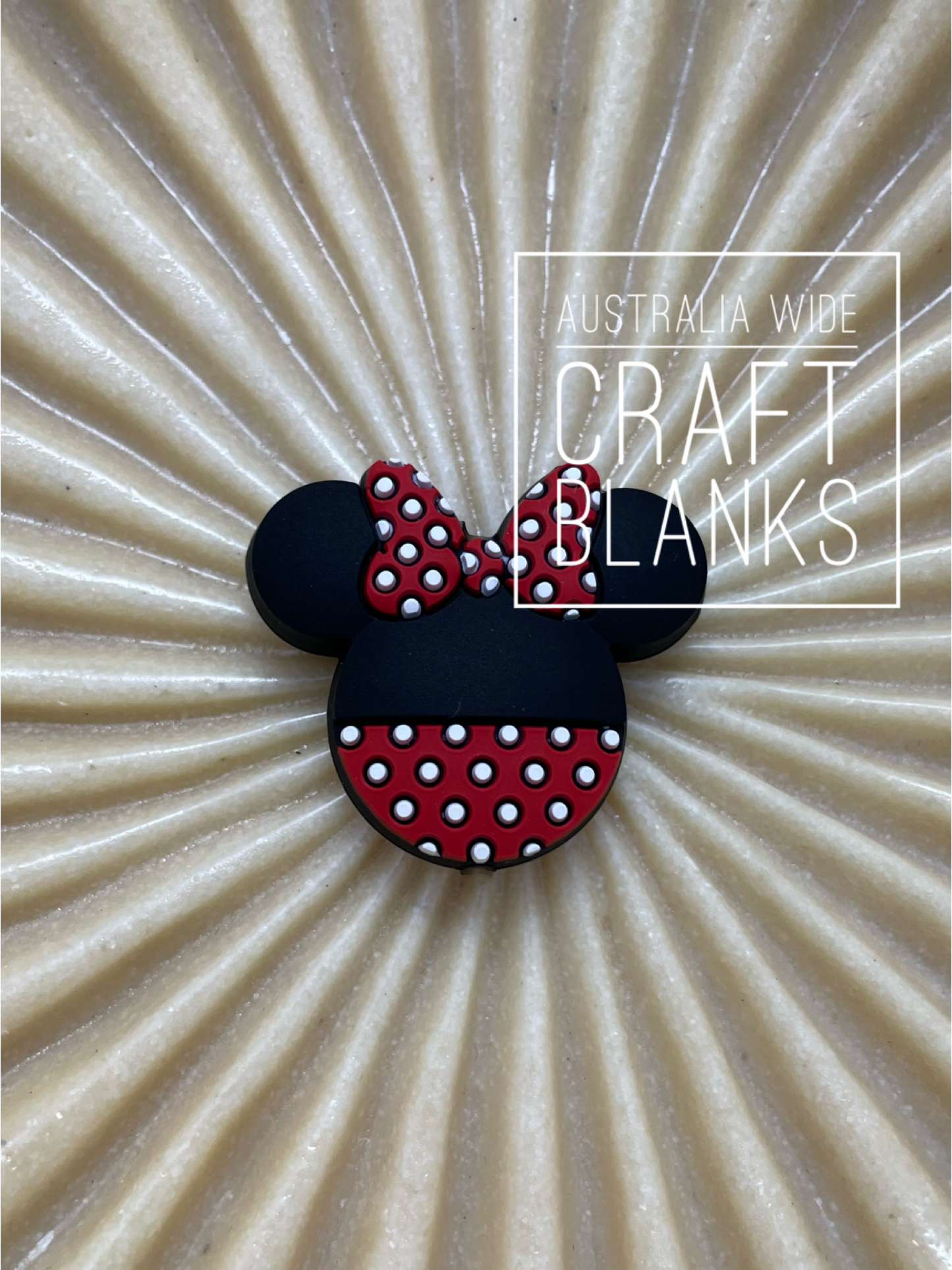 Minnie - Silicone Bead - #152