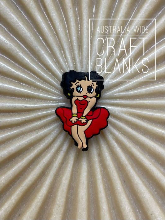 Betty Boop - Silicone Bead - #87