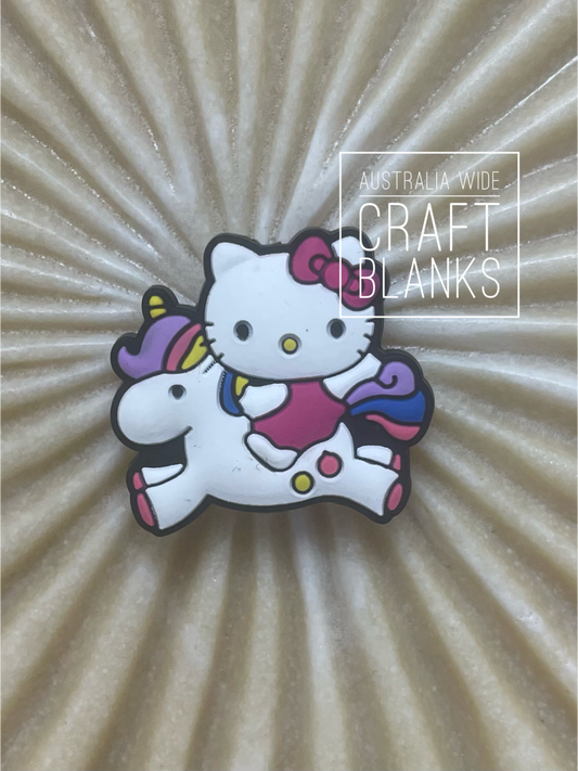 Kitty Unicorn - Silicone Bead - #98