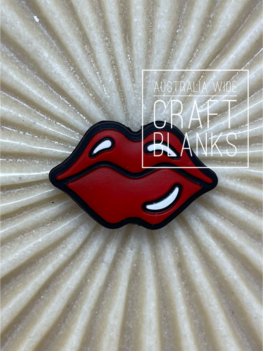 Lips - Silicone Bead - #18