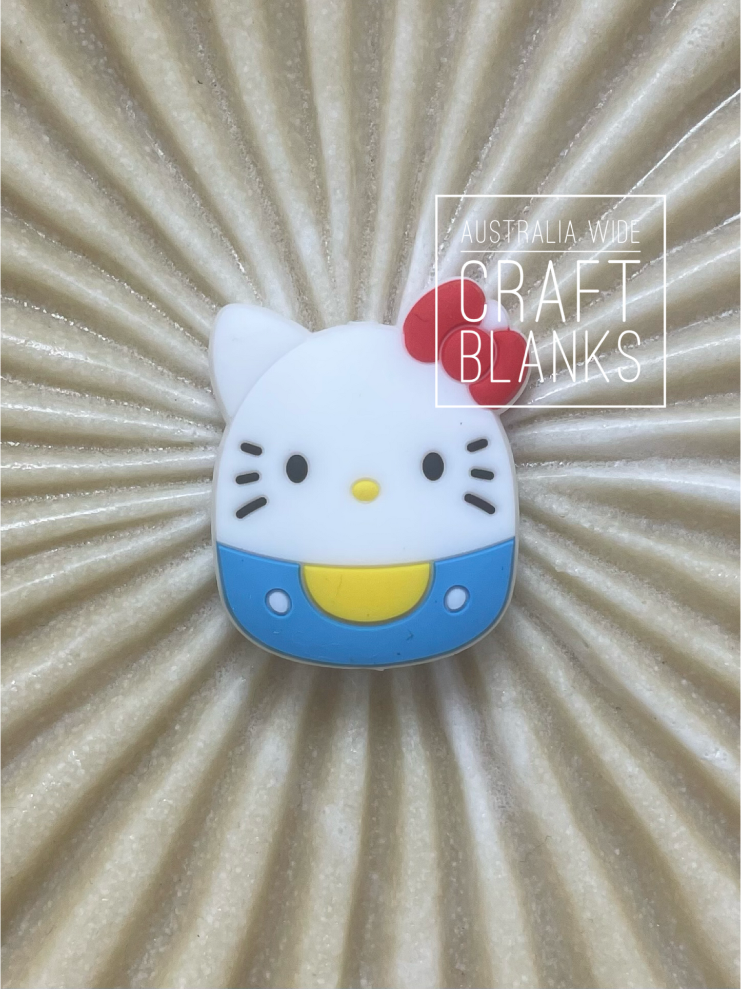 Kitty Squishmellow  - Silicone Bead - #105