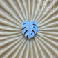 Monstera Leaf - Silicone Bead  - SALE - #39