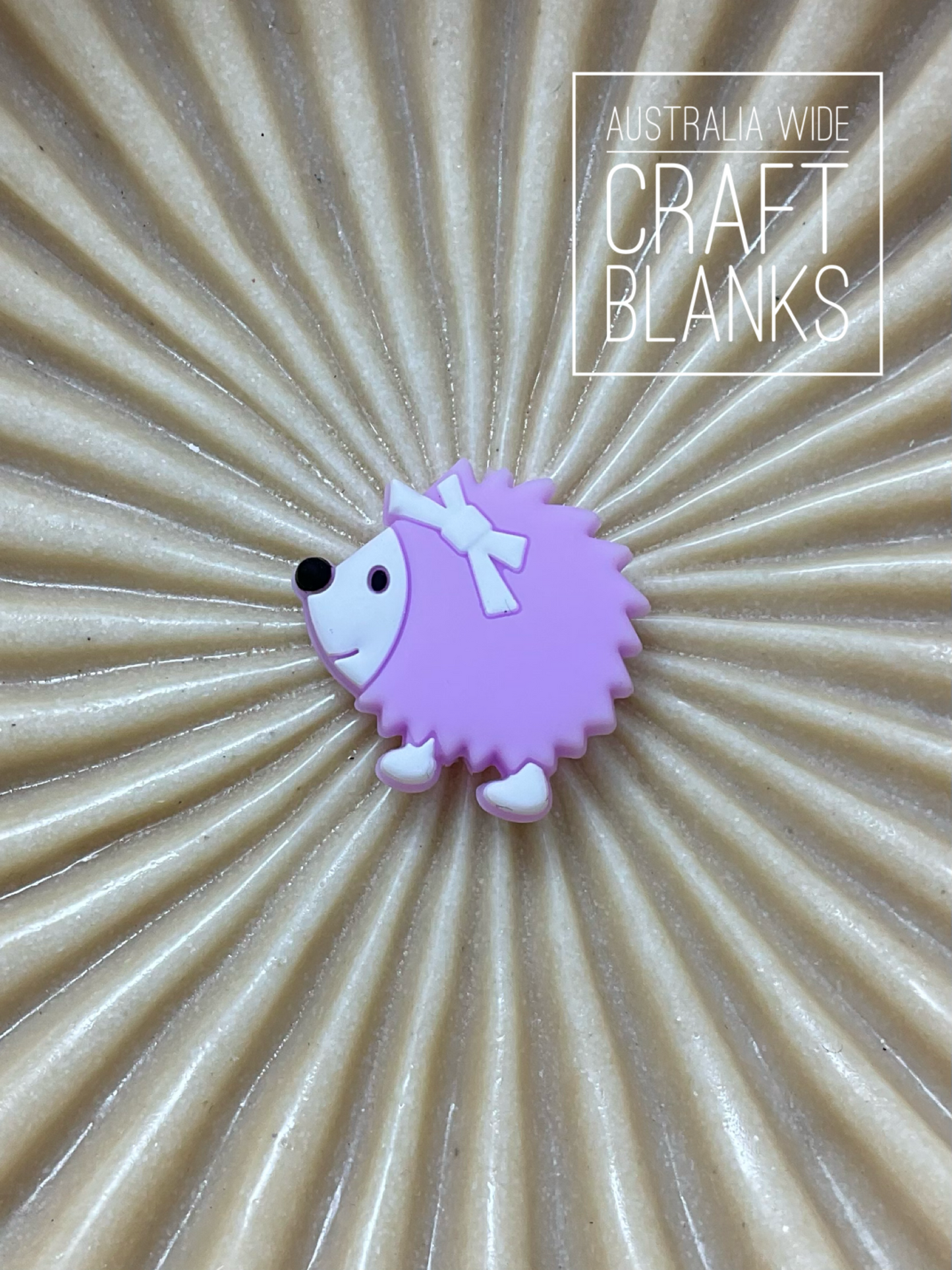 Hedgehog - Silicone Bead - SALE - #33