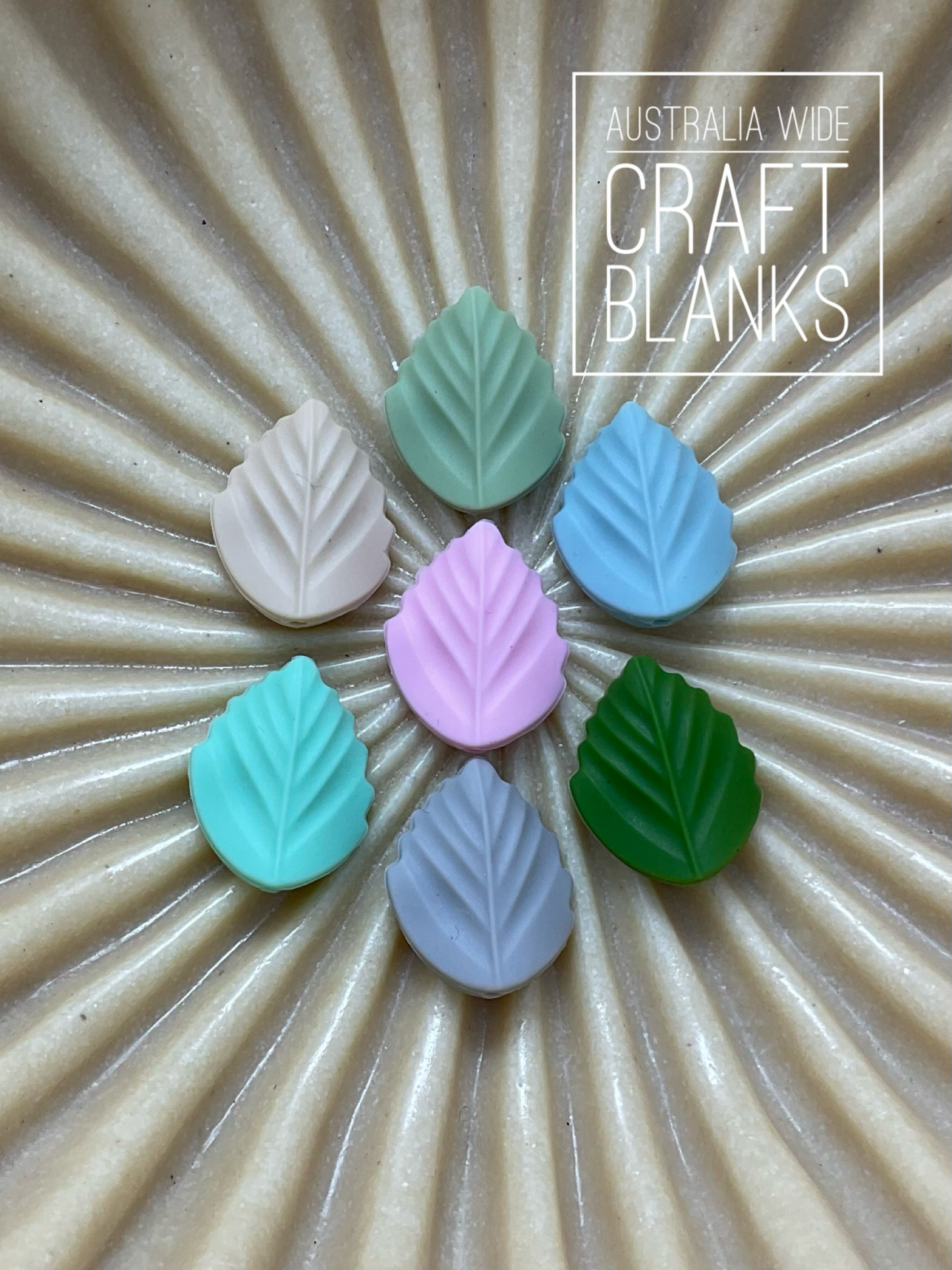 Leaf - Silicone Bead - SALE - #77