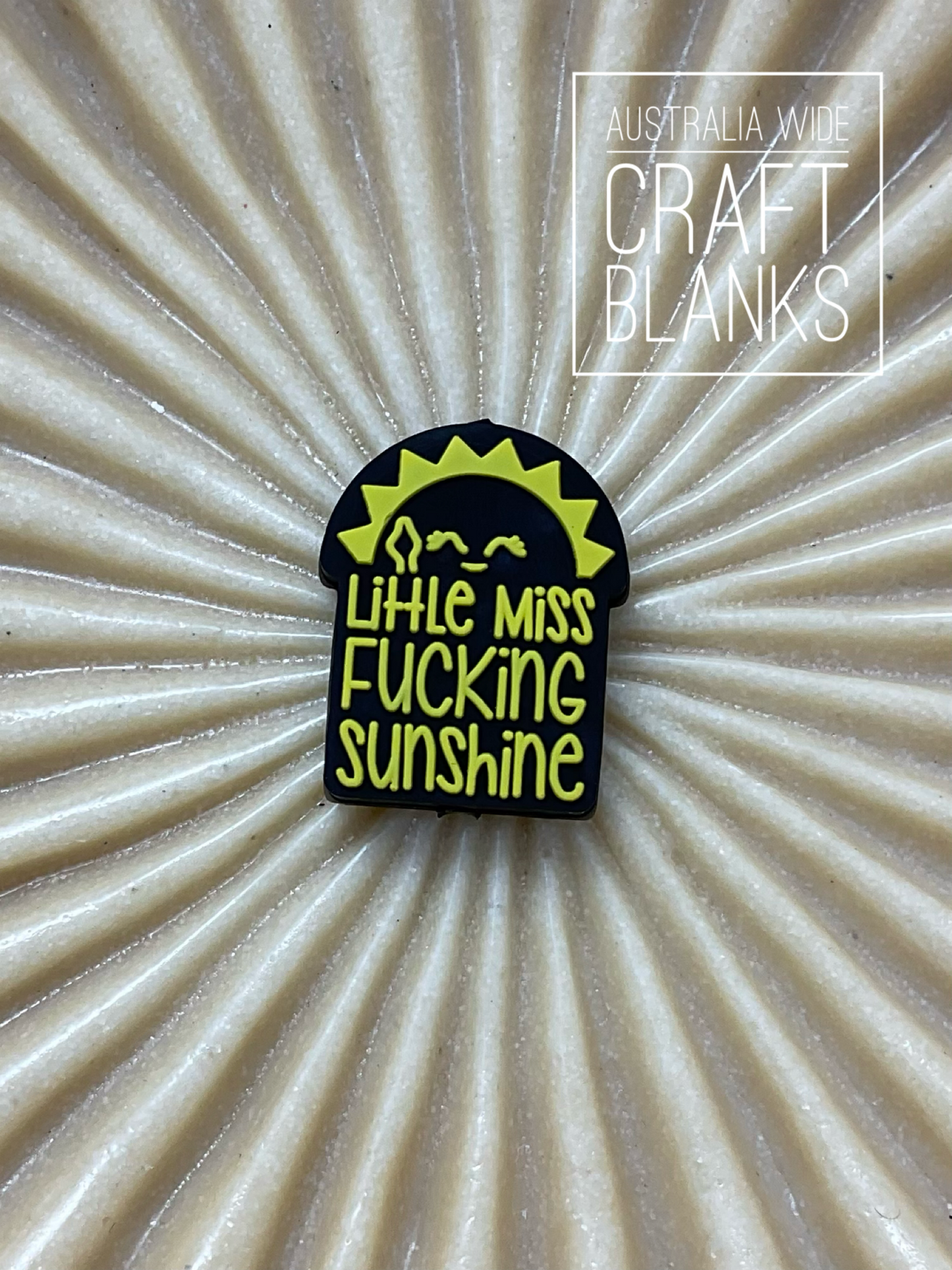 Little Miss Sunshine - Silicone Bead - #116