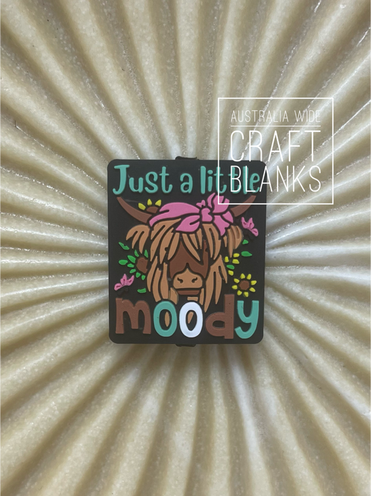 Just a little Moody - Silicone Bead - #180