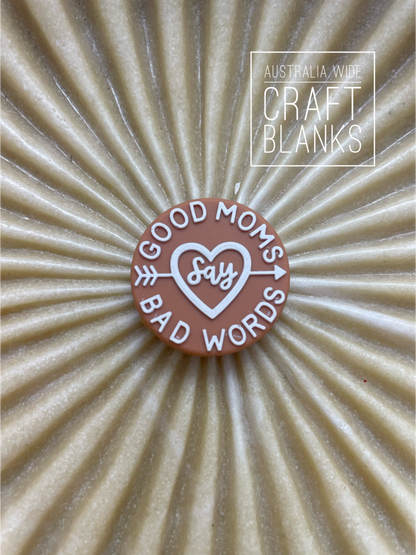 Bad words - Silicone Bead - #158