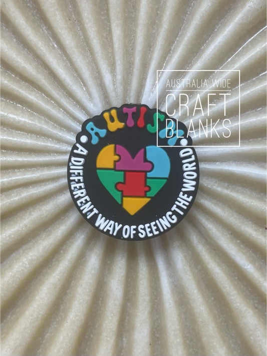 Autism a Different Way - Silicone Bead - #118