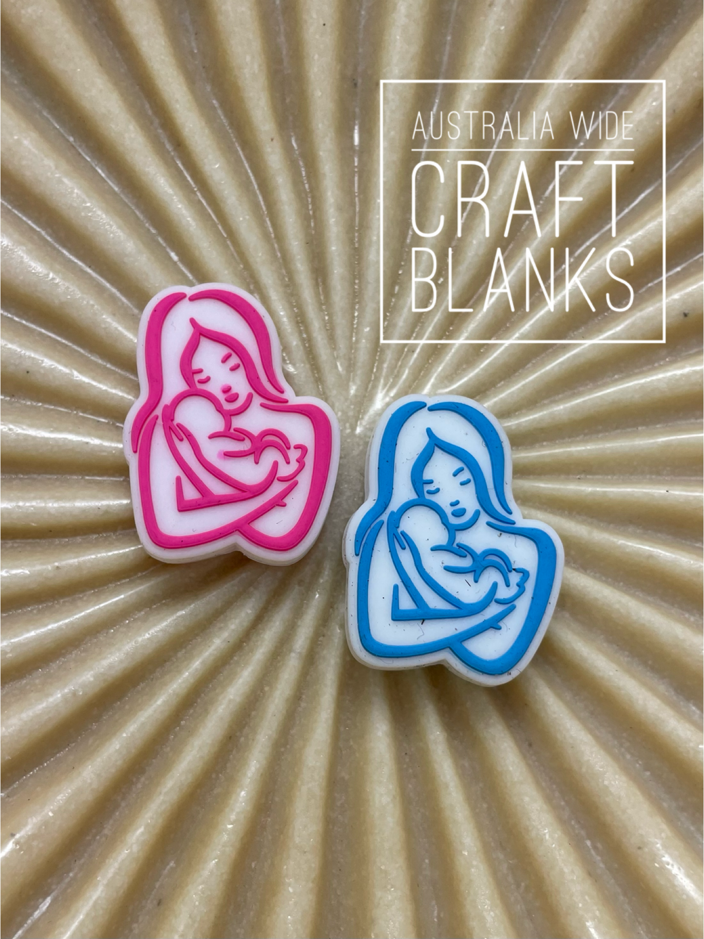 Mother & Child - Silicone Bead - #139