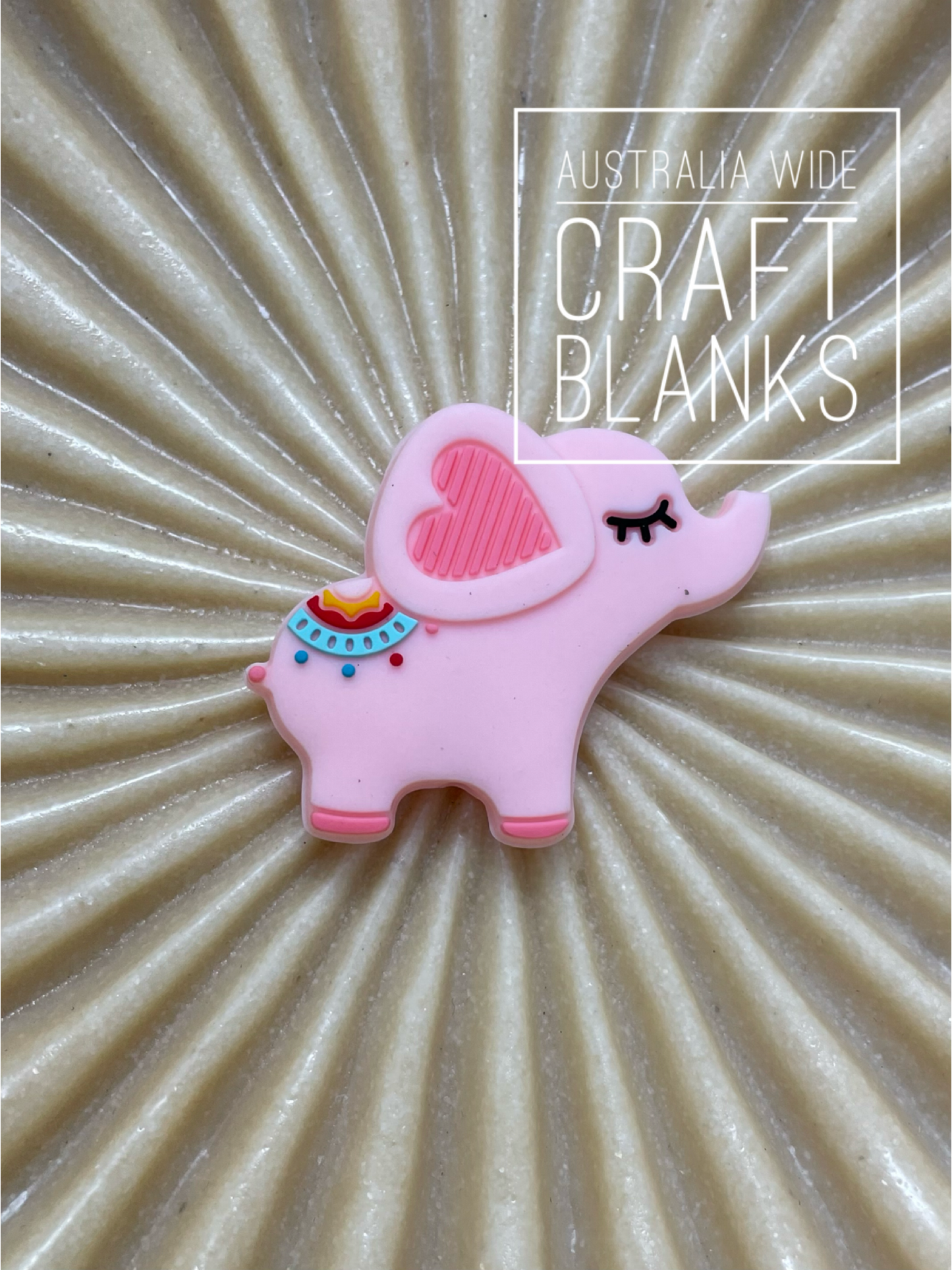 Elephant - Silicone Bead - SALE - #33