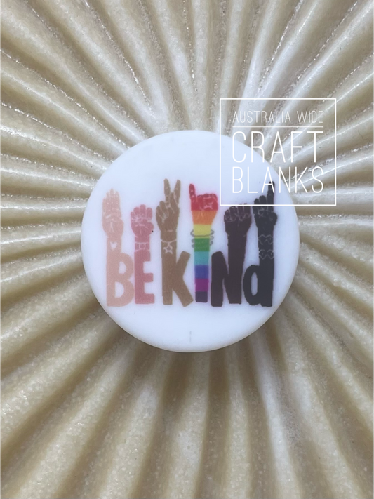 Be Kind - Silicone Bead - #121