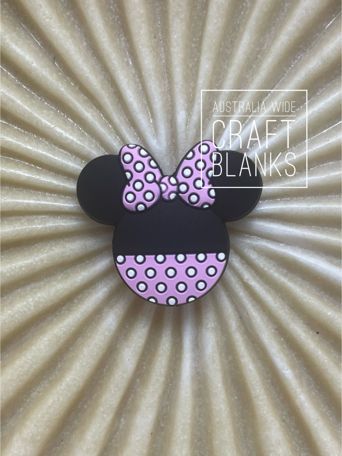 Minnie Pink - Silicone Bead - #154