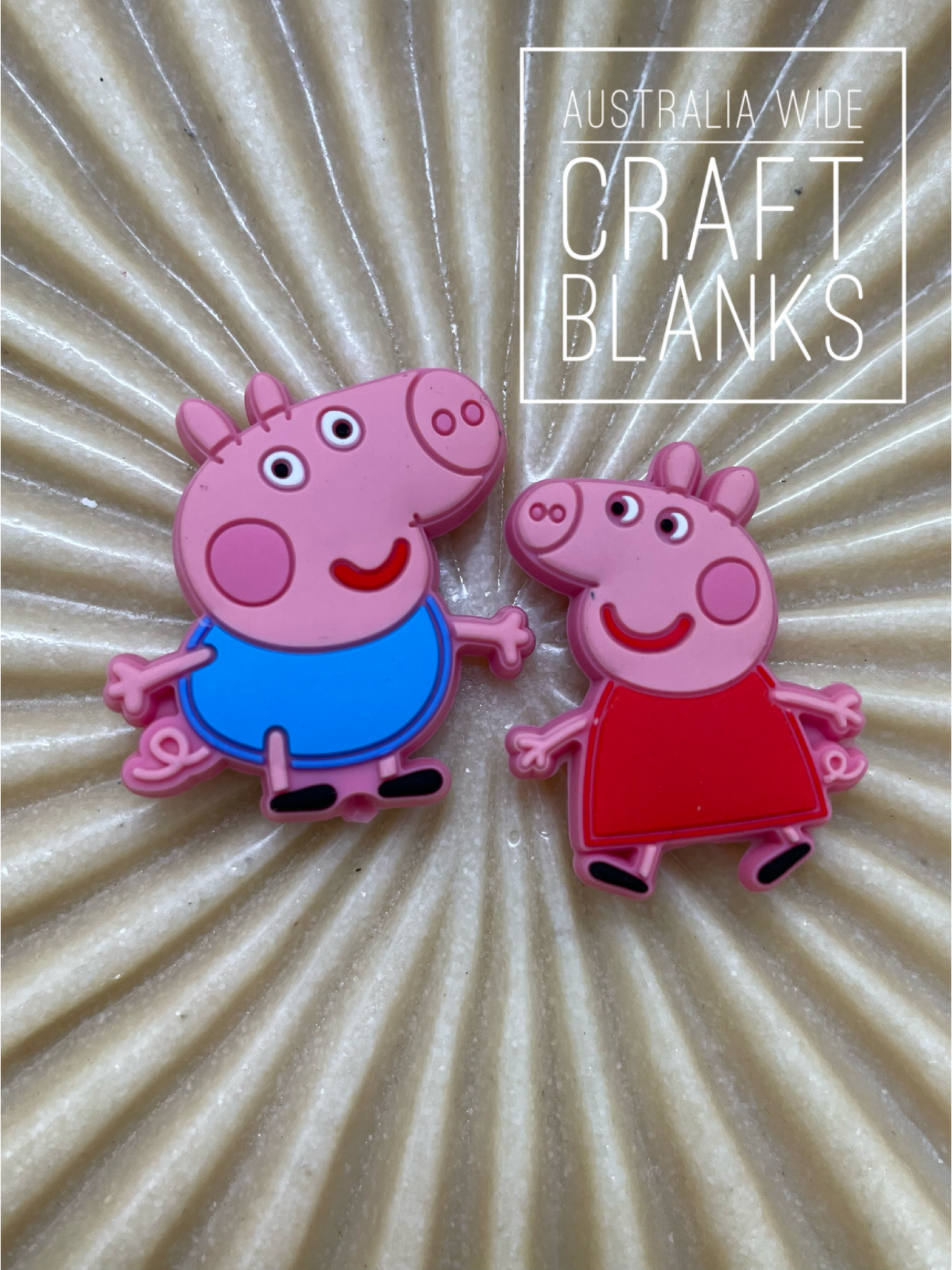 Peppa Pig - Silicone Bead - #117