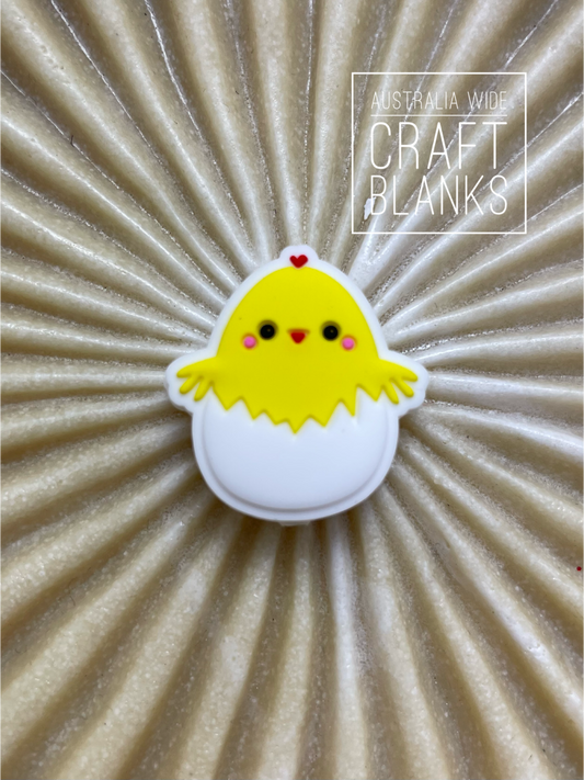 Easter Chick - Silicone Bead - #113