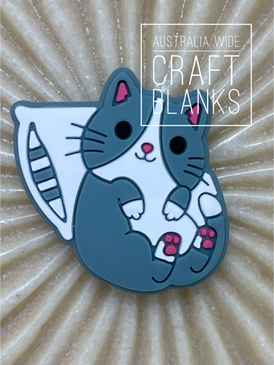 Pillow Cat - Silicone Bead - #96