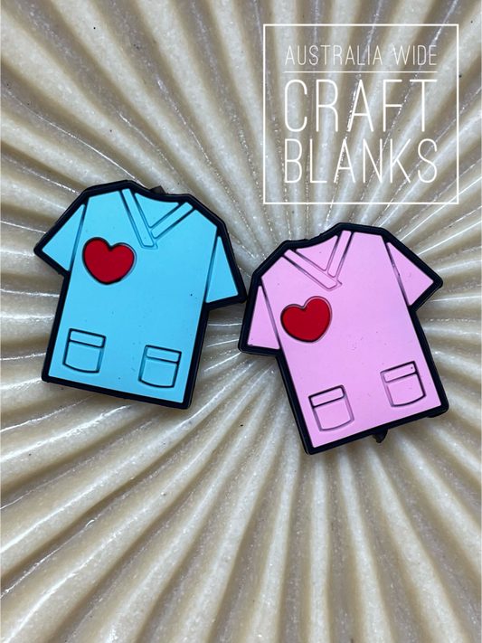 Scrub Top - Silicone Bead - #76