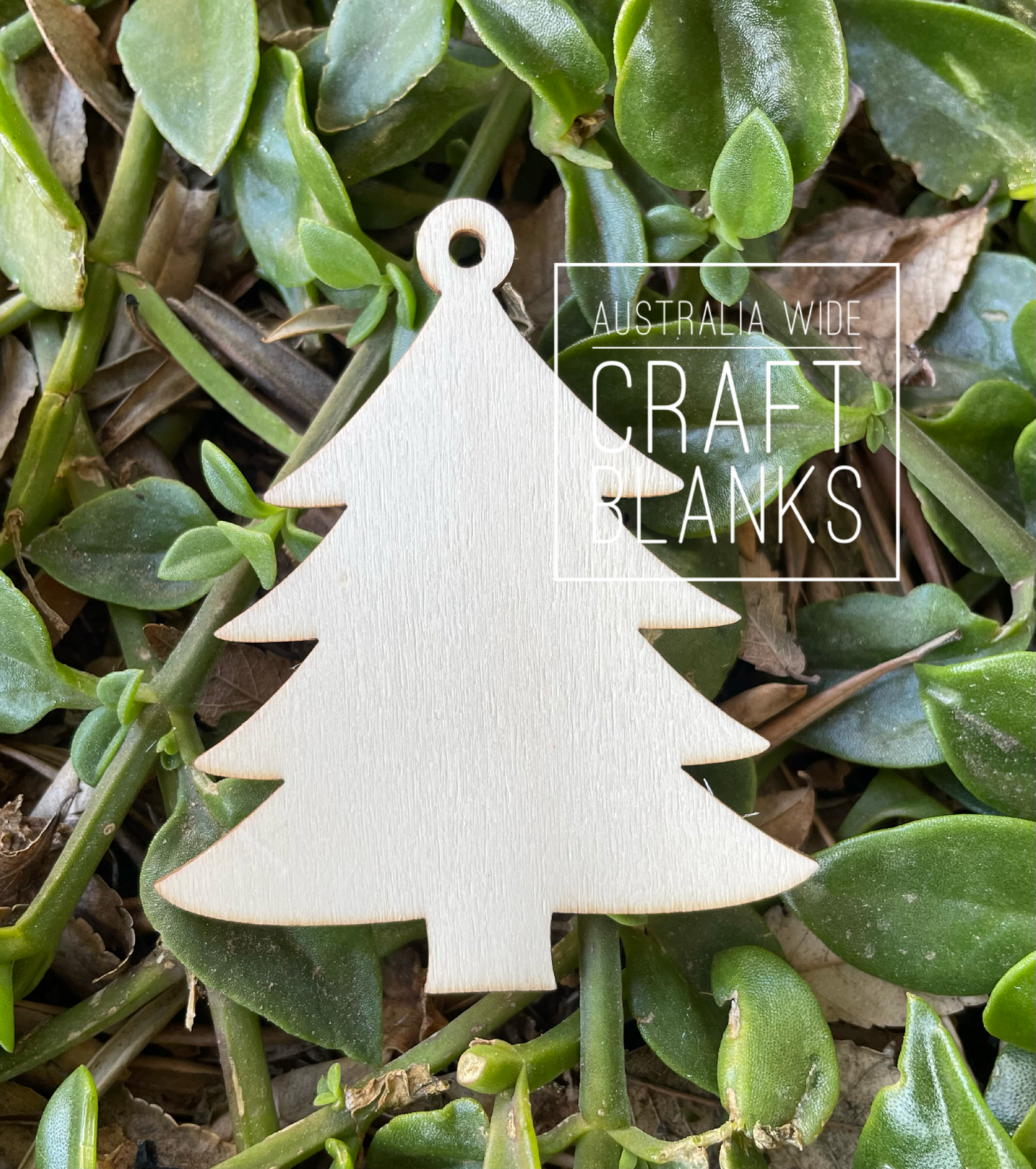 Wooden Christmas Ornament / Gift tag