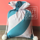 Striped Santa Sack - CLEARANCE - in stock