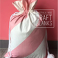 Striped Santa Sack - CLEARANCE - in stock