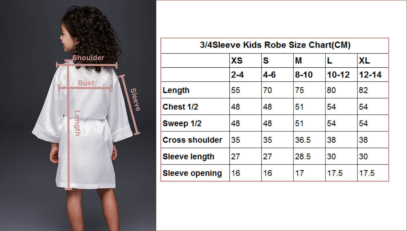 Satin Robes - Children’s Sizes